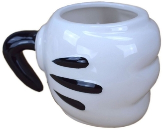 3D Motivtasse Mickey Mouse Micky Maus Faust Disney Keramiktasse Becher