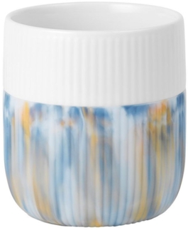 Royal Copenhagen Fluted Contrast Becher Marble Ocean Mist 33cl