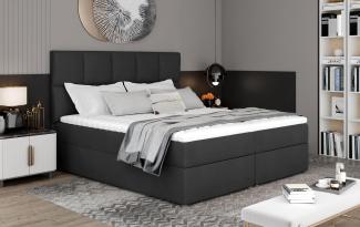 Wohnideebilder Glossy 185x210 Dunkelgrau Boxspringbett Glo_06_1.8