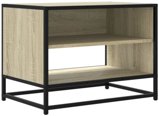 vidaXL TV-Schrank Sonoma-Eiche 61x40x46 cm Holzwerkstoff und Metall 848880