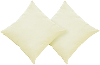Bruno Banani Dekokissen Lagan, 2-er Set, einfarbig, Kissenhüllen ohne Füllung, 40x40 cm