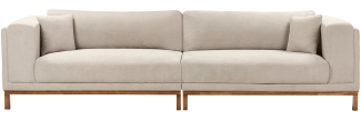 4-Sitzer Sofa Stoff taupe VENG