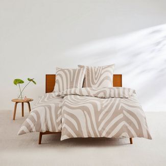 s.Oliver Bettwäsche Satinbettwäsche s.Oliver, Mako-Satin, 2 teilig, im angesagten Trenddesign