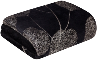 Decke GINKO2 150x200 schwarz