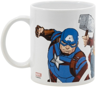 Tasse mit Marvel Avengers Motiv 325ml aus Keramik ca. Ø 9 x 10 cm in Geschenkbox