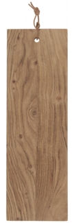 Tapasbrett Servierbrett Käsebrett Schneidebrett Holz 18x55 cm Ib Laursen 17053-00