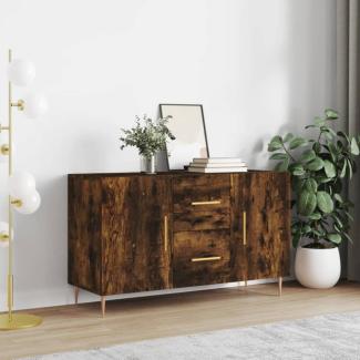 vidaXL Sideboard Räuchereiche 100x36x60 cm Holzwerkstoff 828161