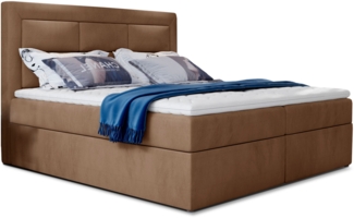 Eltap Vivre Bett (Monolith 09) 140x200 Holzrahmen