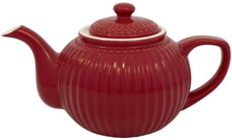 Greengate Teekanne Alice claret red