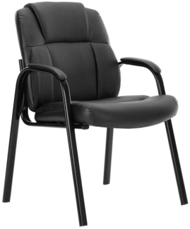 SURFOU Besucherstuhl Stuhl Konferenzstuhl Freischwinger mit Armlehne Bürostuhl, Chefsessel Schreibtischstuhl Stuhl Office Chair Computerstuhl