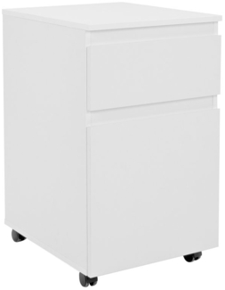 Rollcontainer Inspiration 31 / Image 31 , Holzwerkstoff , Weiß , 44 x 73 x 52 cm