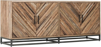 Sideboard Budapest aus Teakholz, 195 cm