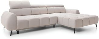 Luxusbetten24 Schlafsofa Designer Sofa Piano, mit elektrischer Schlaffunktion