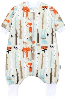 TupTam Babyschlafsack mit Armen und Beinen Winterschlafsack OEKO-TEX zertifiziert, Unisex