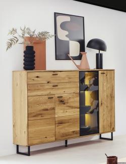 Highboard Arezzo - Wildeiche