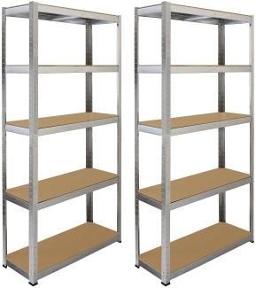 Monster Racking 2 x Galwix Lagerregal, 90cm B