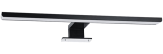 EMKE Spiegelleuchte LED Spiegelleuchte 40cm Spiegellampen für Badezimmer IP44 Schrankleuchte, Schwarz, Neutral Licht 4200K