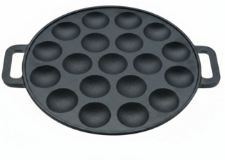 osoltus Poffertjes Pfanne Poffertjes Pfanne Förtchenpfanne 19 Poffertjes Ø 24cm