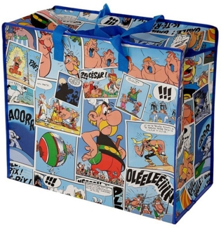 Puckator Aufbewahrungstasche Wäschebeutel Spielzeugsammler ASTERIX Comic Strip ca. 47cmx54cmx27cm