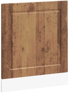 vidaXL Geschirrspülerblende Porto Altholz-Optik 60x1,5x67 cm 854145