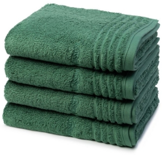 Vossen Handtuch Set Vienna Style Supersoft, Walkfrottee (Spar-Set, 4-St), 4 X Handtuch - im Set - Baumwolle - Extrem flauschig und saugfähig