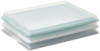 Betty Bossi Frischhaltedose Betty Bossi Aufschnitt- und Käsebox versch. Farben 3er-Set Kunststoff