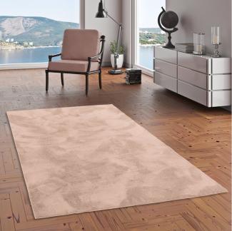 Pergamon Fellteppich Luxus Super Soft Fellteppich Pearl, Rechteckig, Höhe: 19 mm