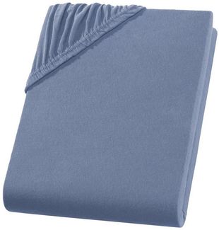 Carpe Sonno Spannbettlaken Boxspringbett Wasserbett Jersey 180x200 180x220 200x200 200x220, Jersey, Gummizug: rundum, (1 Stück), Bettlaken Baumwolle Matratzenbezug hohe Matratzen bis 32cm