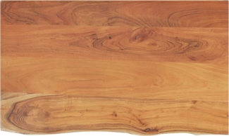vidaXL Waschtischplatte 110x60x3,8 cm Rechteckig Massivholz Akazie 370311