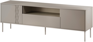 TV-Lowboard Toderko 180 EF (Farbe: Beige)