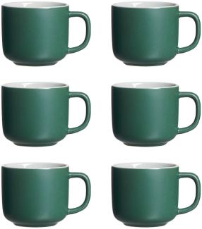 Ritzenhoff & Breker JASPER Kaffeetasse 240 ml grün 6er Set