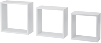 Dolle Würfelregal Frame 30x30 cm weiß 3er-Set
