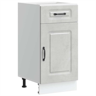 vidaXL Küchenunterschrank Kalmar Betongrau Holzwerkstoff 853471