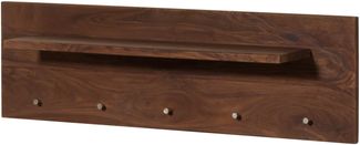 Wandgarderobe Sheesham 115x23x35 smoked cherry gebeizt TORONTO #172