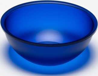 G.F. Heim Söhne Salatschüssel aus Acrylglas satiniert sky blue 420-50