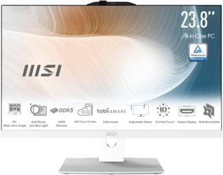 MSI Modern AM242TP 1M-1207DE - All in One PC Schwarz