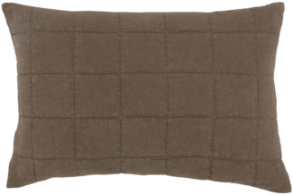 Chic Antique - Kissenbezug Kissenhülle 60x40cm Baumwolle Walnuss Braun 16102020