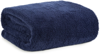 Dicke Wohndecke Kuscheldecke Sofadecke Tagesdecke Couchdecke Weiche Decke LORI dunkelblau 170x210 dunkelblau