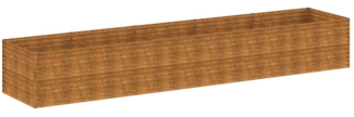 vidaXL Hochbeet 479x100x69 cm Cortenstahl 152006