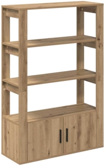 vidaXL Sideboard Artisan-Eiche 30 x 80 x 119.5 cm Holzwerkstoff 881097