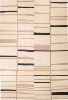 Morgenland Kelim Teppich - Trendy - 340x240 cm - hellbeige