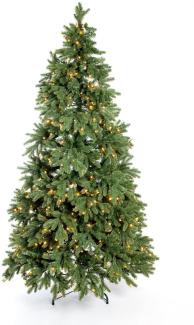 Evergreen Künstlicher Weihnachtsbaum Roswell Kiefer LED | Grün | 210 cm