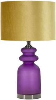 Dmora Tischlampe Pescaia, Schreibtischleuchte, Büroleuchte, Arbeitslampe, 33x33 h58 cm, Grün und Graue