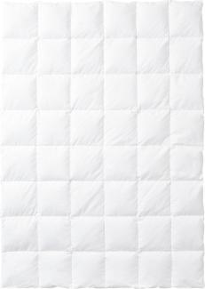 sanders Ganzjahresbett WEIDEGANS BL 240x220 cm weiß Bettdecke Vierjahreszeitenbett
