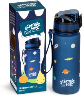 Klarstein Trinkflasche 0,5L, Sport Trinkflasche zum Wandern, Schule & Fitnessstudio, Geschmacksneutrale Wasserflasche Auslaufsicher, Trinkflasche mit Fruchteinsatz, Fitness Trinkflasche BPA-Frei, Grün