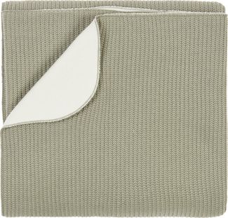 Nanami Junior Decke - Rib Knit - Eucalyptus Grün