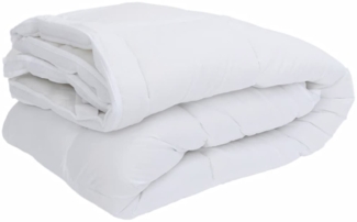 vidaXL Matratzenschoner Weiß 200x200 cm 4100191