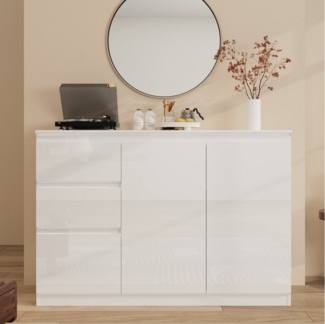 FUFU&GAGA Sideboard aus hochglänzendem PET