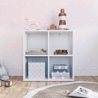 KOMTO Bücherregal KOMTO Bücherregal – Schmales Regal mit offenen Fächern, 4-tlg.