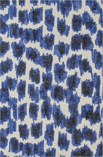 Teppich Lola&Moi Ikat Ultramarine 170 x 240 cm